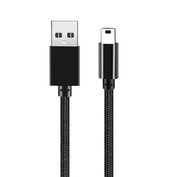 Fast Speed Small USB Cable Braided USB 2.0 to Small USB Cable Corrosions Resistant USB Cable for External Hard Drives