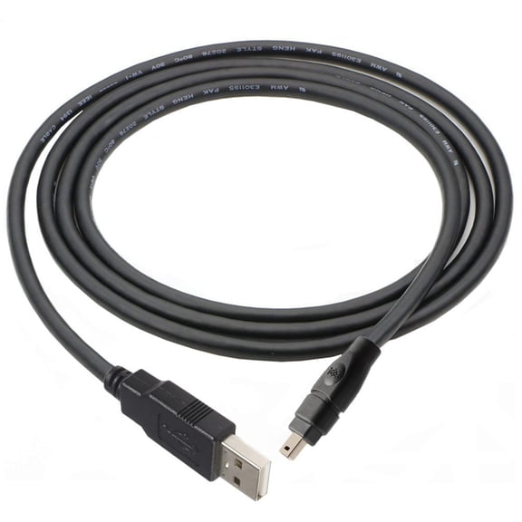 Fast Speed USB 2.0 to IEEE 1394 Converter Cable Male to Male Data Cord 400Mbps for DCR-TRV75E Video Camera Connection