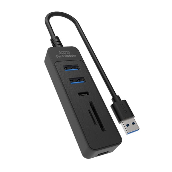 Fast Speed USB C Adapter With 5Gbps Transmission 2 Card Reader 2TB For Camera PC Laptop