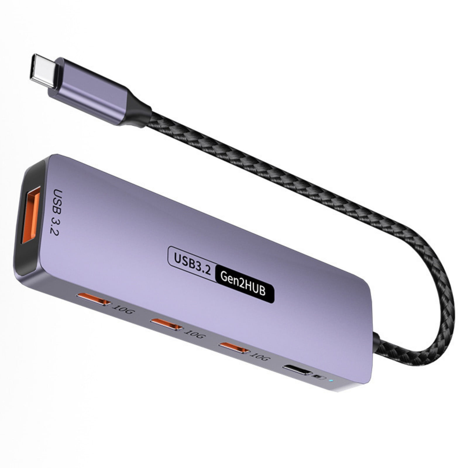 Fast Speed USB C Hubs 10Gbps PD100W 140W Power Delivery USB 3.2 Splitter Adapters For Laptop Phone 4K HDTV Connectivitys