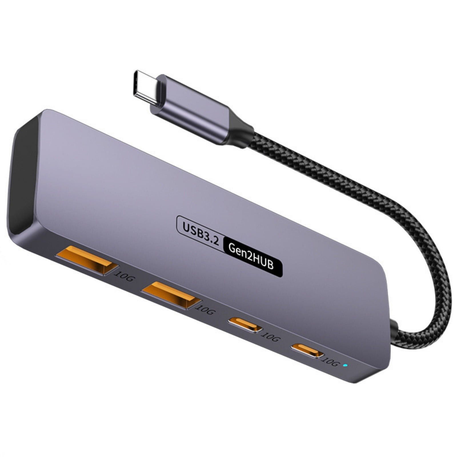 Fast Speed USB C Hubs 10Gbps PD100W 140W Power Delivery USB 3.2 Splitter Adapters For Laptop Phone 4K HDTV Connectivitys