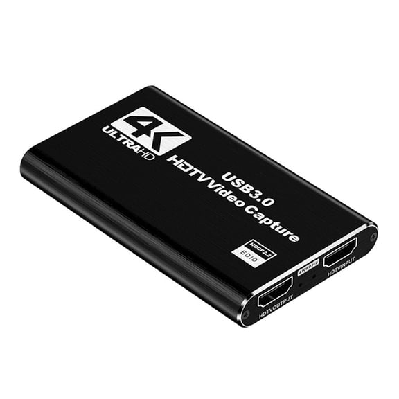 Fast Speed USB Captures Device High Resolution 1080P 60FPS Plugs and Play for Live Broadcast DSLR Camera None Driver Need