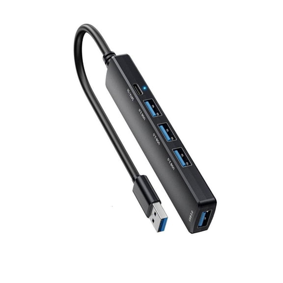 Fast Speed USB to USB3.0 USB2.0 Hubs 5 Port for Efficient Data Transfer and Charging on Various Gadgets