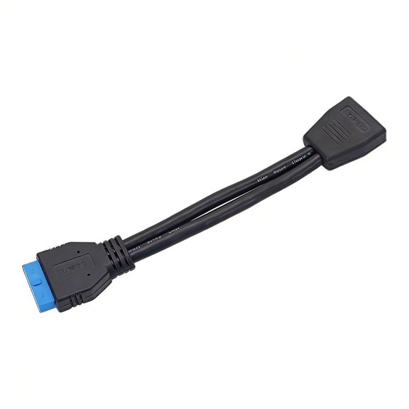 Fast Speed USB3.0 19Pin Internal Extension Cable Copper Wire For Computer Motherboard Connector 19pin Cord