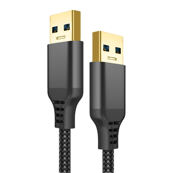 Fast Speed USB3.0 Male to Male Cable 5Gbps Data Transfer Wire for External Hard Drive Printers and USB3.0 Devices
