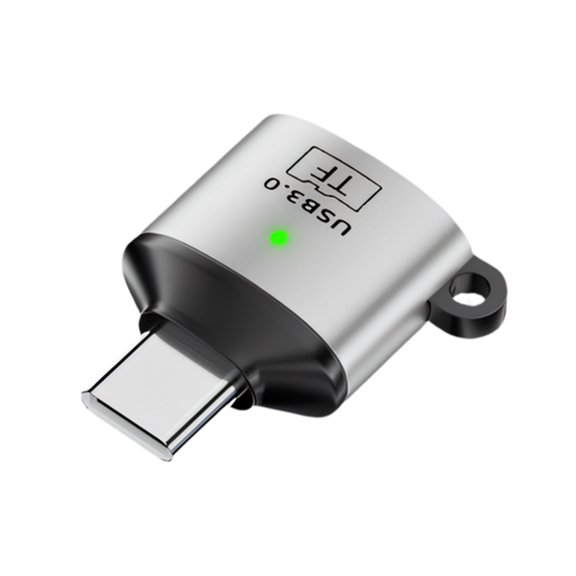 Fast Speed USB3.0 Type C TFs Memory Card Reader for Phones And Laptops Metal Design