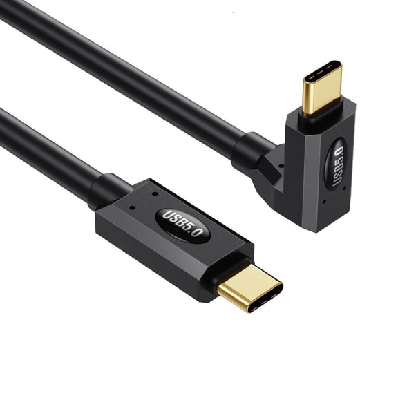 Fast Speed USB5 Cord 80Gbps Bidirectional Transfer 240W Power Delivery Ready 16K Triple Monitor Support