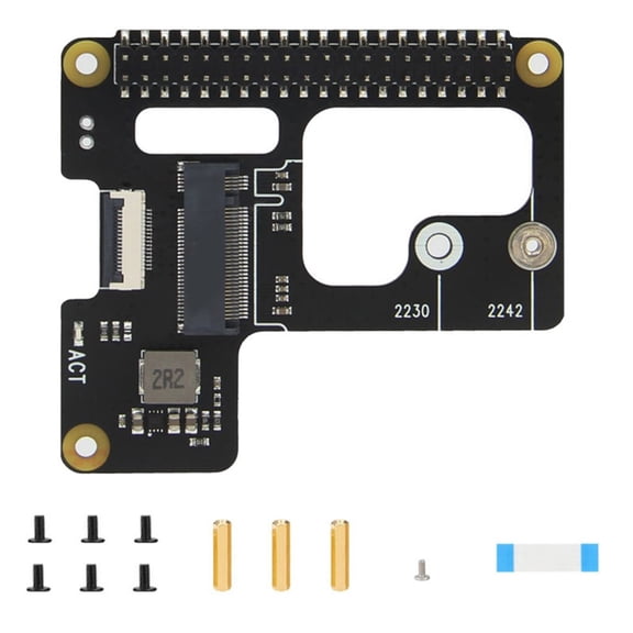 Fast Storage X1100 2.5" PCIE to M.2 NVME SSD Hard Drive Expansion Board for 5 Boost Your Data Transfer