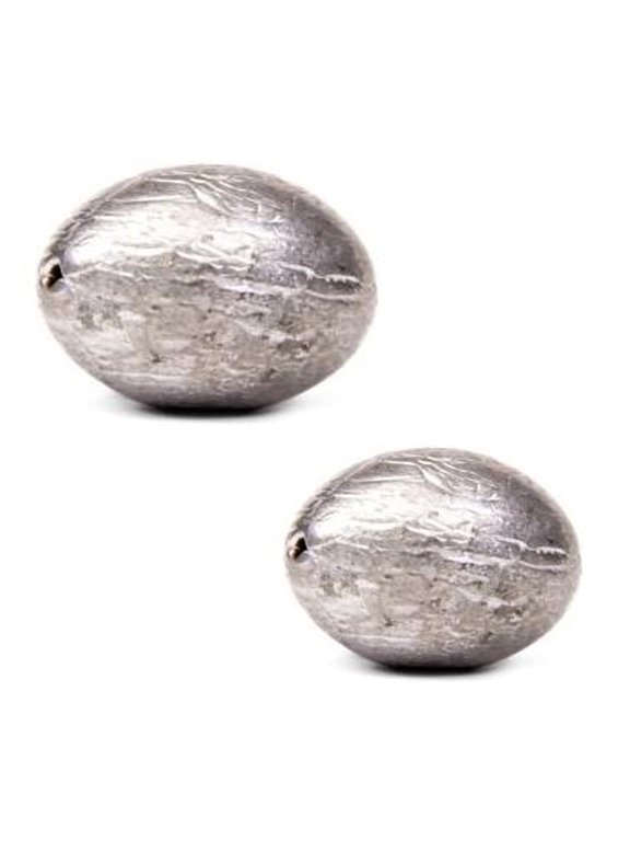 Egg Sinkers, 12 Pack, Fishing Weight, 0.5 oz Assembled Product Weight