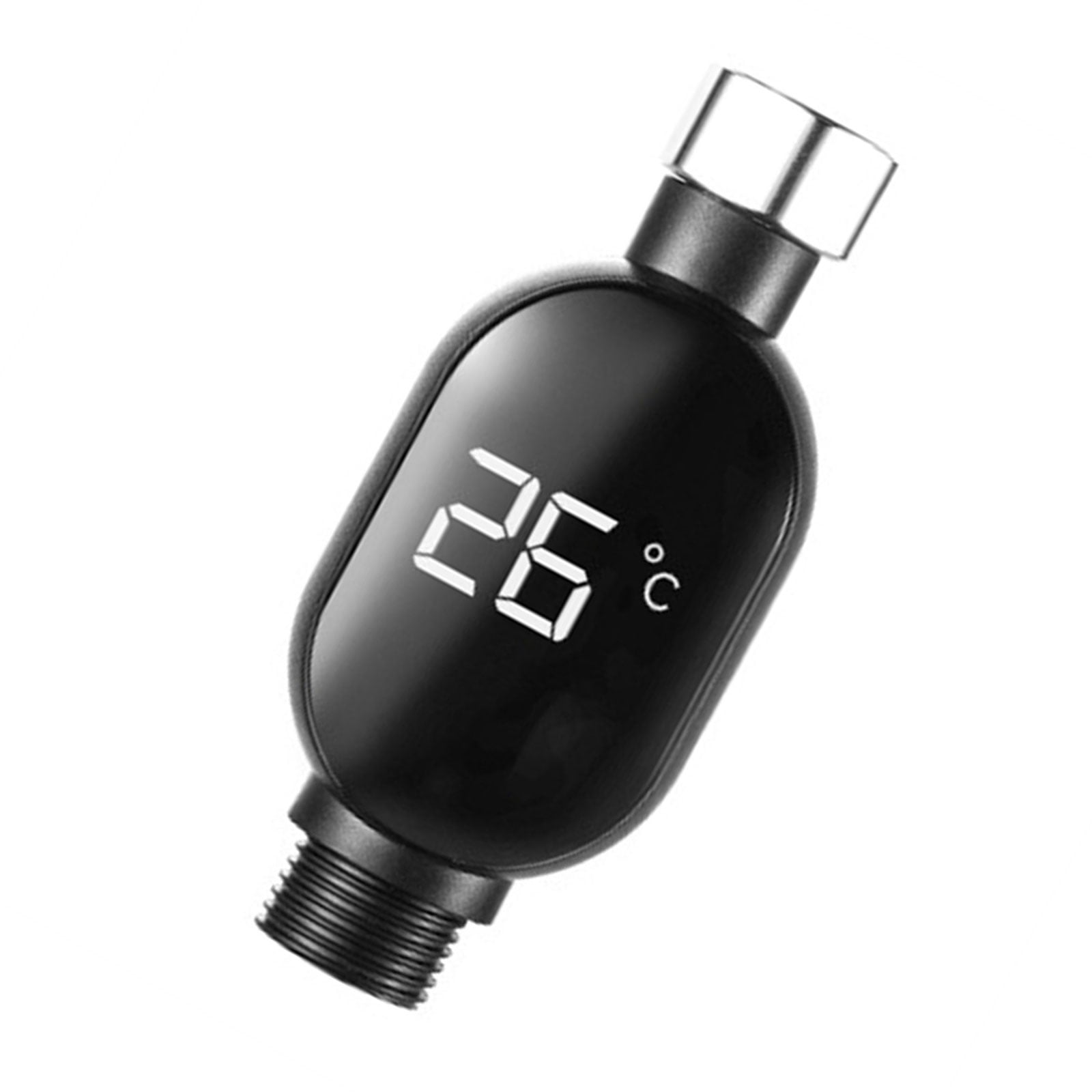 Fast Temperature Monitoring Shower Head Auto Updates Display Thermal ...