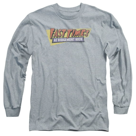 Fast Times Ridgemont High - Distressed Logo - Long Sleeve Shirt - XXX-Large