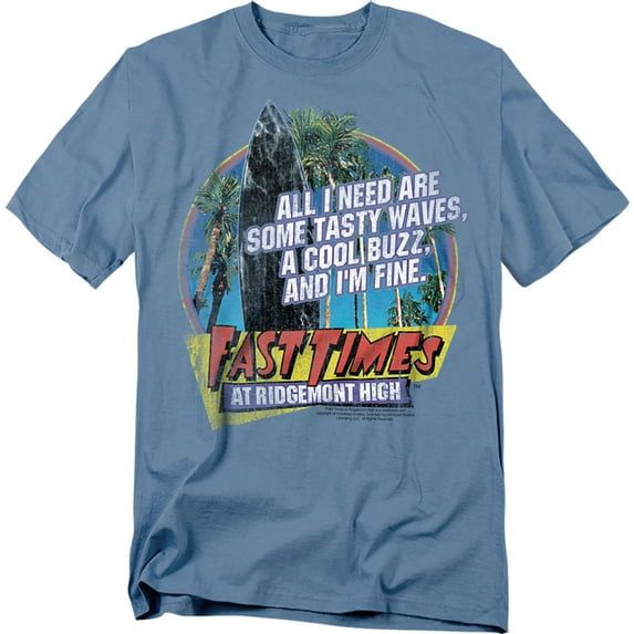 Fast Times Ridgemont High T-Shirt Hightasty Waves Unisex Graphic Tee For Men & Women