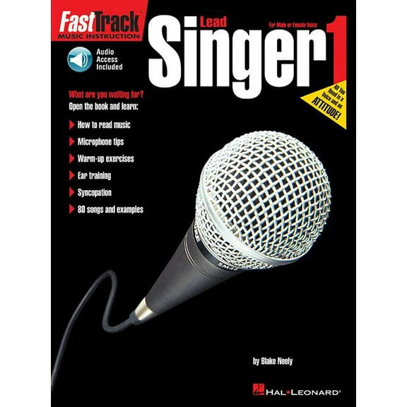 Fast Track (Hal Leonard) Fasttrack Lead Singer Method Book 1 Book/Online Audio, (Paperback)