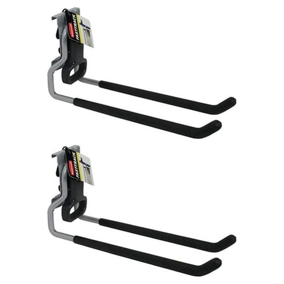 Fast Track Wall Mounted Garage Storage Utility Multi Hook (2 Pack)
