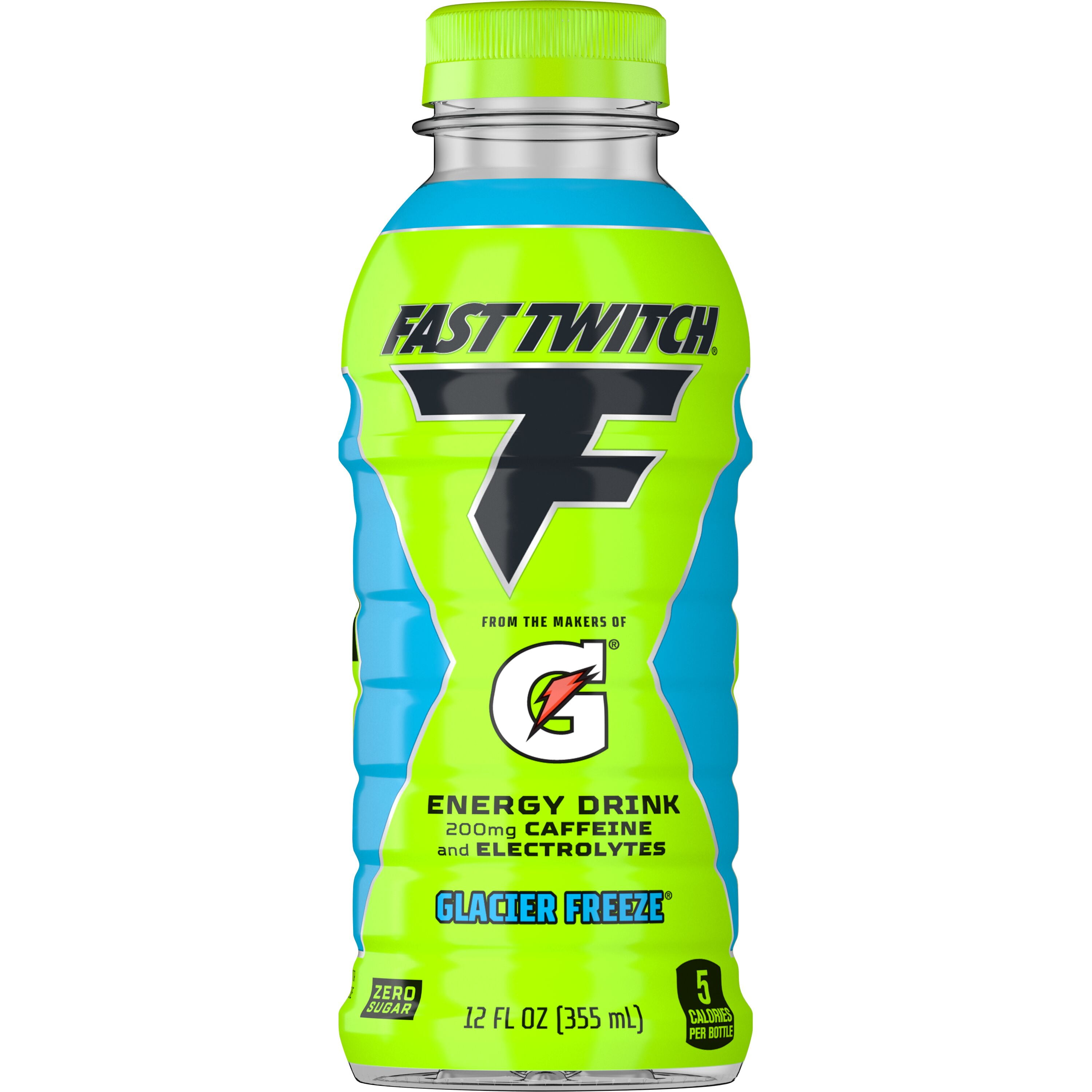 Fast Twitch by Gatorade Energy Drink, Glacier Freeze, 12 fl oz, 1 Count Bottle