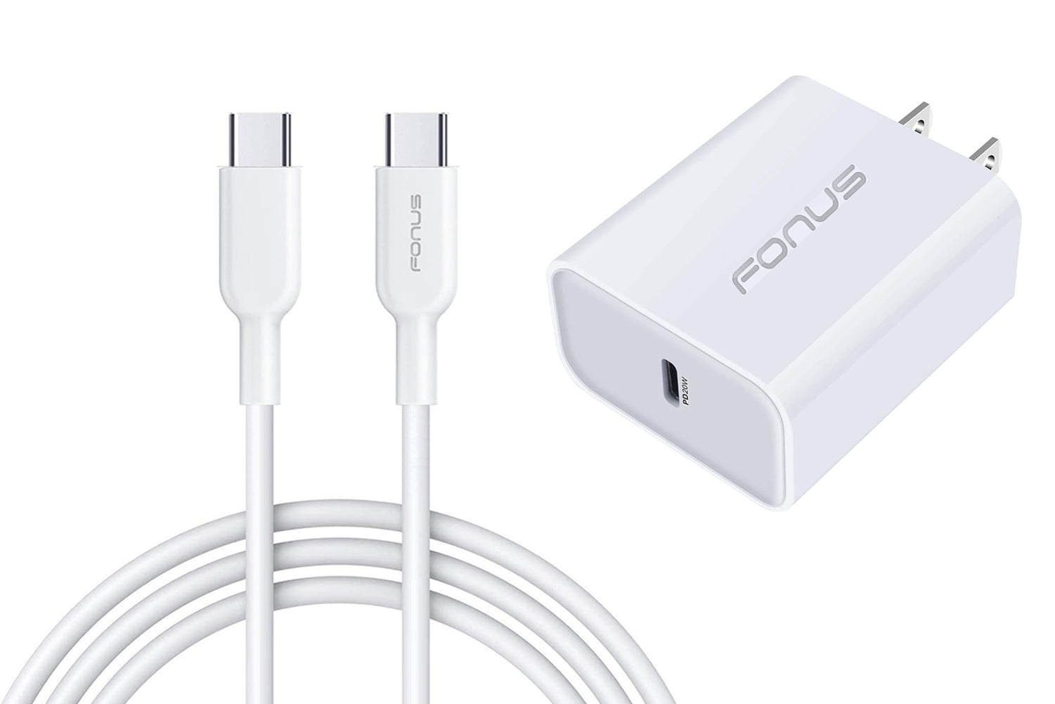 Fast Type-C 20W PD Home Charger for Samsung Galaxy A15/A14 5G Phones - 6ft Long Cable Quick Power Adapter for Galaxy A15/A14 5G