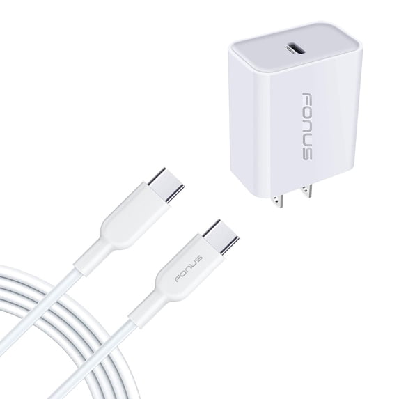 Fast Type-C 20W PD Home Charger for Samsung Galaxy A54 5G/A34 5G/A24 - 6ft Long Cable Quick Power Adapter USB-C
