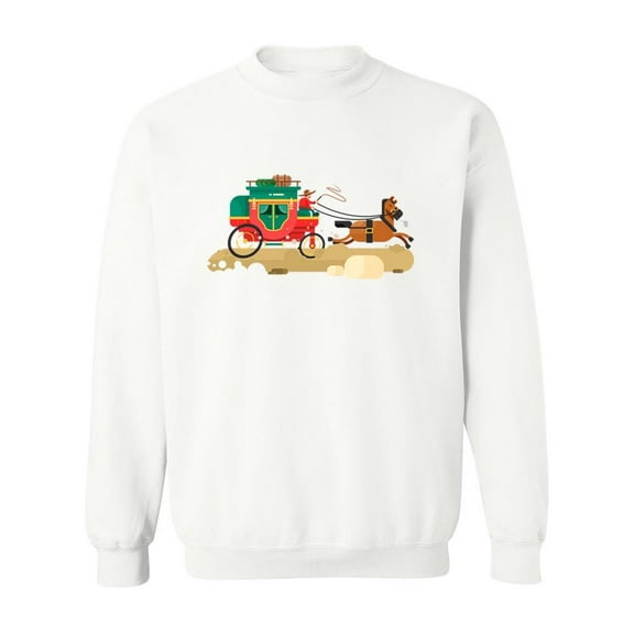 Fast Vintage Carriage Sweatshirt Men -Image by Shutterstock, Male x-Large