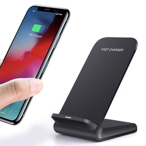 Fixdono Fast Wireless Charger, 20W Max Fast Wireless Charging Stand for iPhone, Samsung
