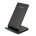 thumbnail image 1 of Fast Wireless Charger, Certified Wireless Charging Stand,15w Fast Wireless Charging Stand,Compatible iPhone 15/14/13/12/11 Pro/XS Max/XR/8, Samsung Galaxy S24/S23/S22/S21/S20/S10/S9(Black), 1 of 8