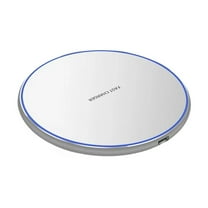 Fast Wireless Charger Universal 10W Max Charging Pad Compatible with All Phones Versatile Type C Fast Charging Solution for Efficient Power