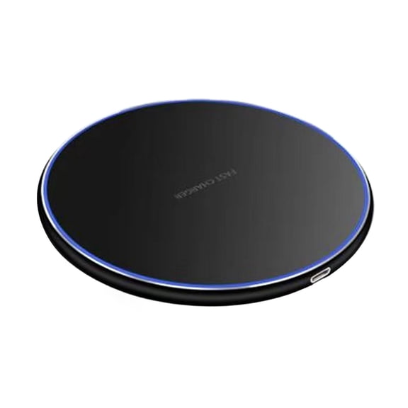 Fast Wireless Charger for All Phones Certified 10W Max Wireless Charging Pad With Type C Compatible with Android Devices,Black