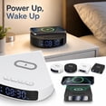 thumbnail image 1 of Fast Wireless Charging Pad, Nightstand Charging Station, Digital Bedroom Clock, Multi-Function Wireless Phone Charger, 15W Quick Charge 5.5 Inch X 1.5 Inch Abs Alarm Clock Unit, 1 of 8