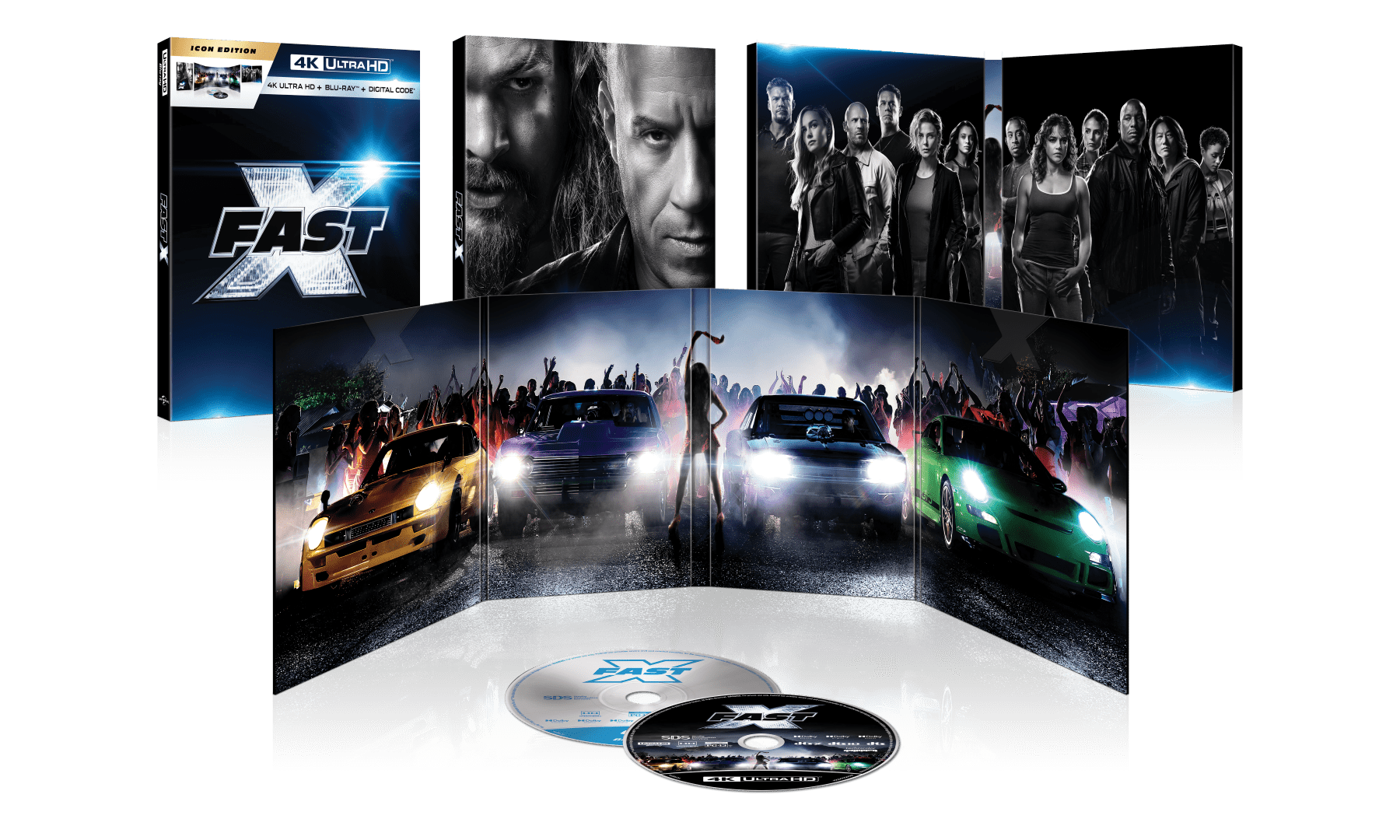 Fast X 2023 Walmart Exclusive 4K Ultra HD Blu ray Digital Copy