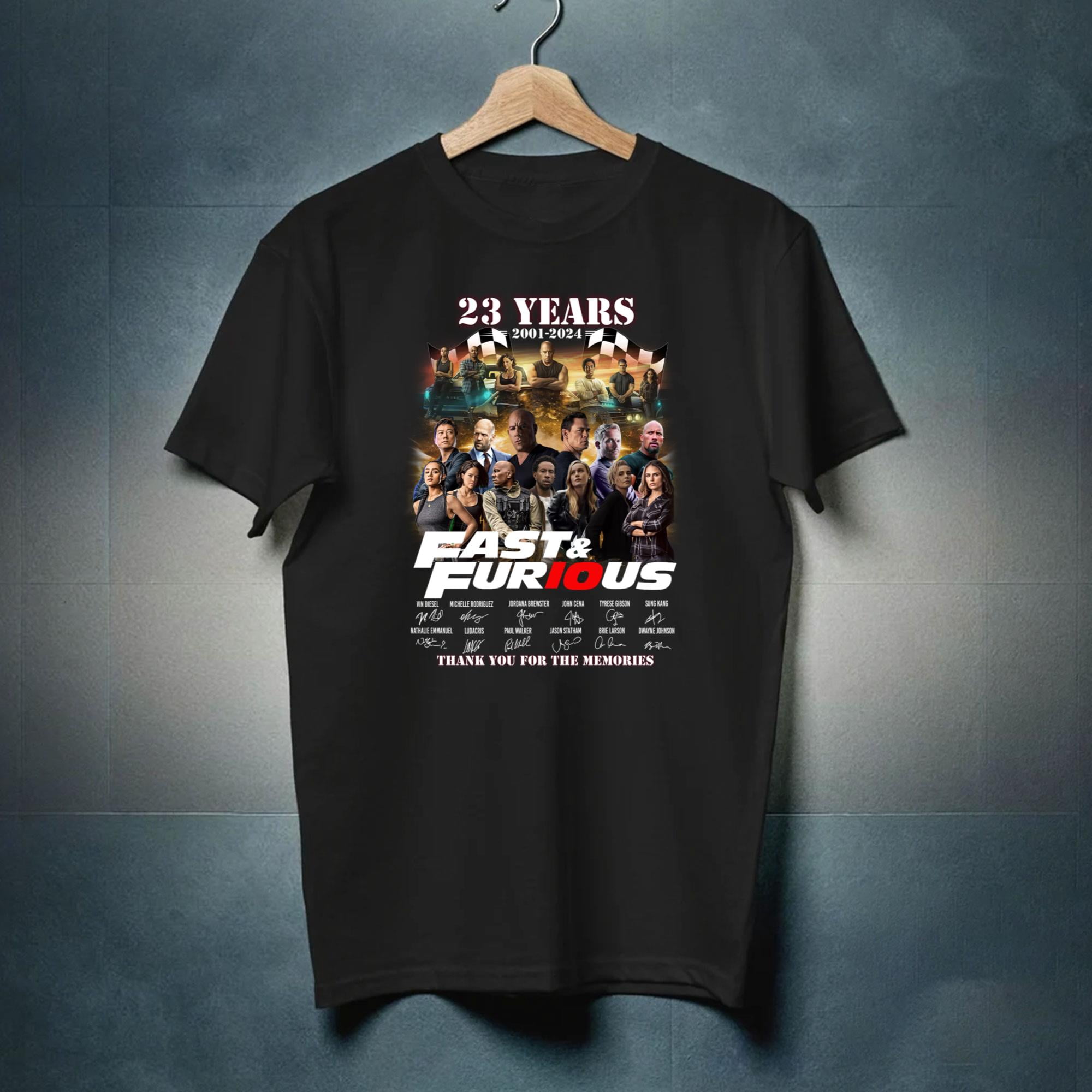 Fast X Movie Shirt, Fast And Furious TShirt, Thank You For The — free download