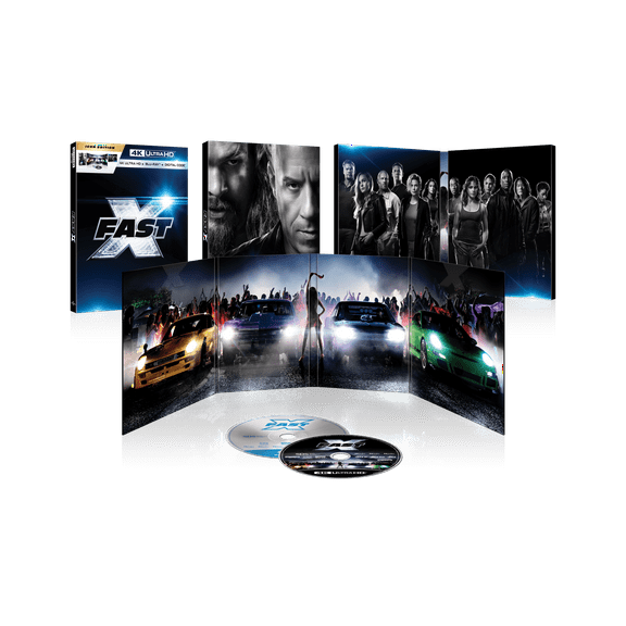 Fast X (Walmart Exclusive) (4K Ultra HD + Blu-ray + Digital Copy)