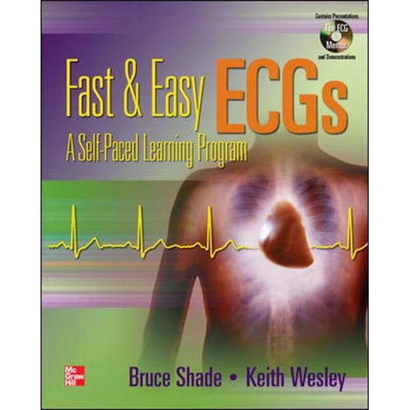 Pre-Owned Fast & Easy ECGs with DVD (Paperback) 0072974095 9780072974096