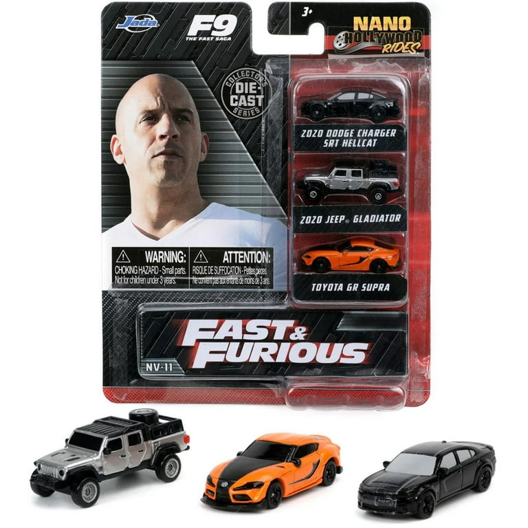 ミニカー JADA FAST&FURIOUS NANO HOLLYWOOD RIDES Fast & Furious