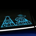thumbnail image 1 of Fast car Fast driver - Vinyl Car Decal - Choose Color - [ICE BLUE], 1 of 1