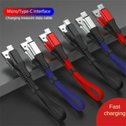 Fast charging short portable charging treasure dedicated data cable type-c Android mobile phone charger cable for Huawei