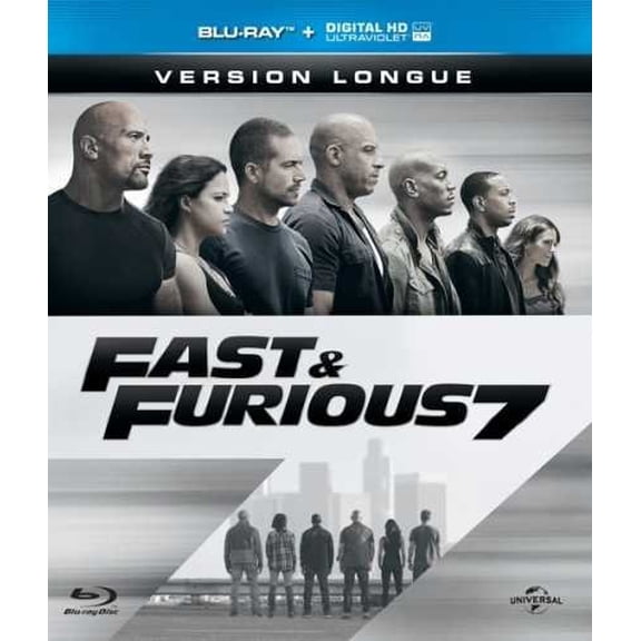 Fast & furious 7 (Blu-ray) Diesel, Vin, Walker, Paul, Statham, Jason