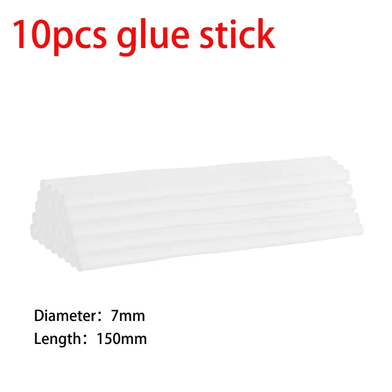 Fast preheating hot glue gun Sticker 10pcs for hand work DIY repair tool