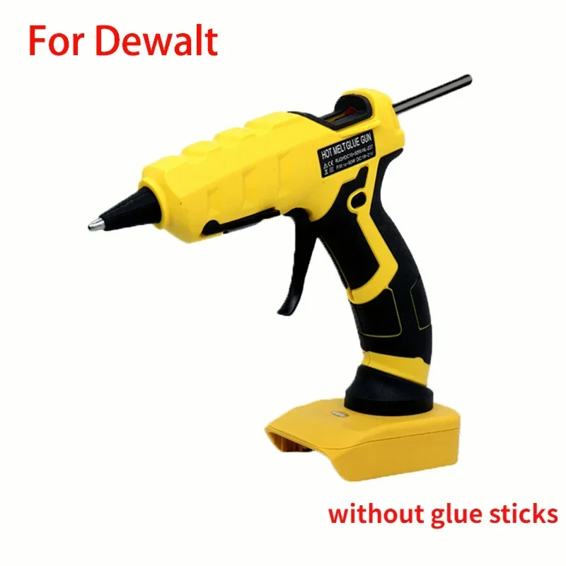 Fast preheating hot glue gun repair tool for De*walt 20V Li-ion Battery for hand work DIY