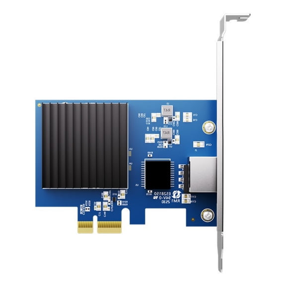 Fast speed 10G PCIe4.0 Networking Card For ITX Motherboards Double Bandwidth 16Gbps RTL8127 Chip Not Fan PXE Boot Ready