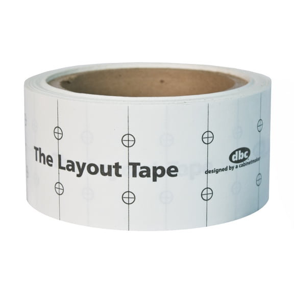 FastCap 32mm Layout Tape Roll 60 ft for Drilling & Woodworking