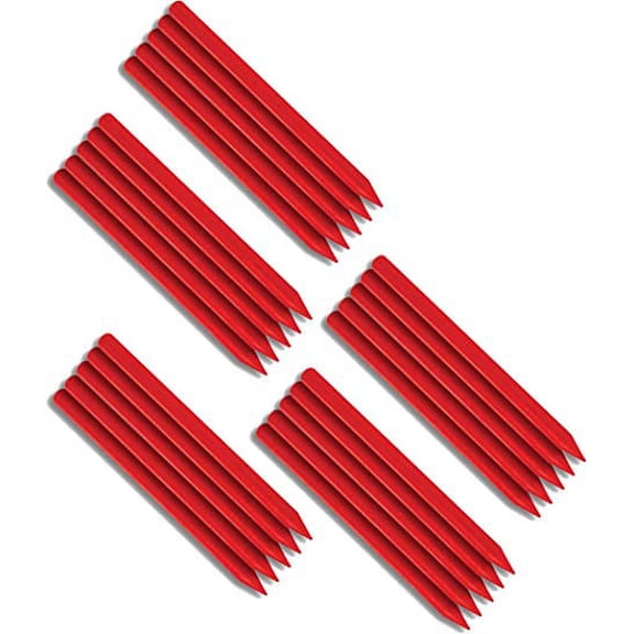 FastCap FATBOYREDREFILL Woodworking Fatboy Refill with 25 Red Crayons Refills