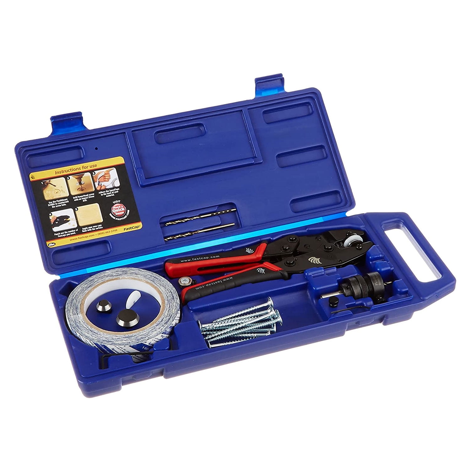 FastCap Woodworking Custom Color Hole Punch Tool Kit with Flush Mount