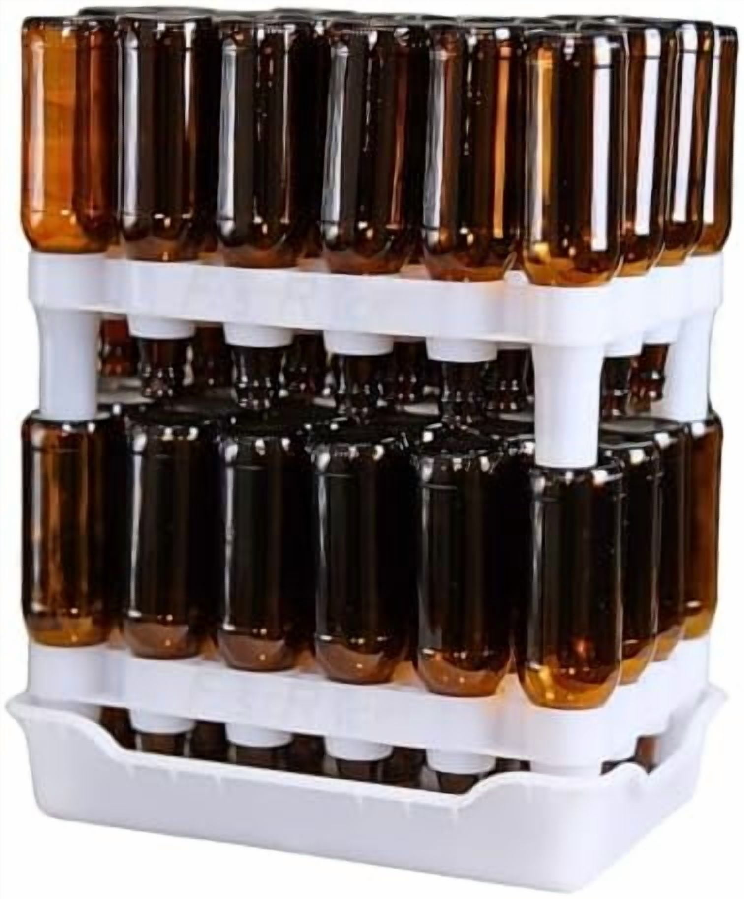 FastFerment - 24-Bottle Drying Rack & Tray| Bottle Drying Tree ...