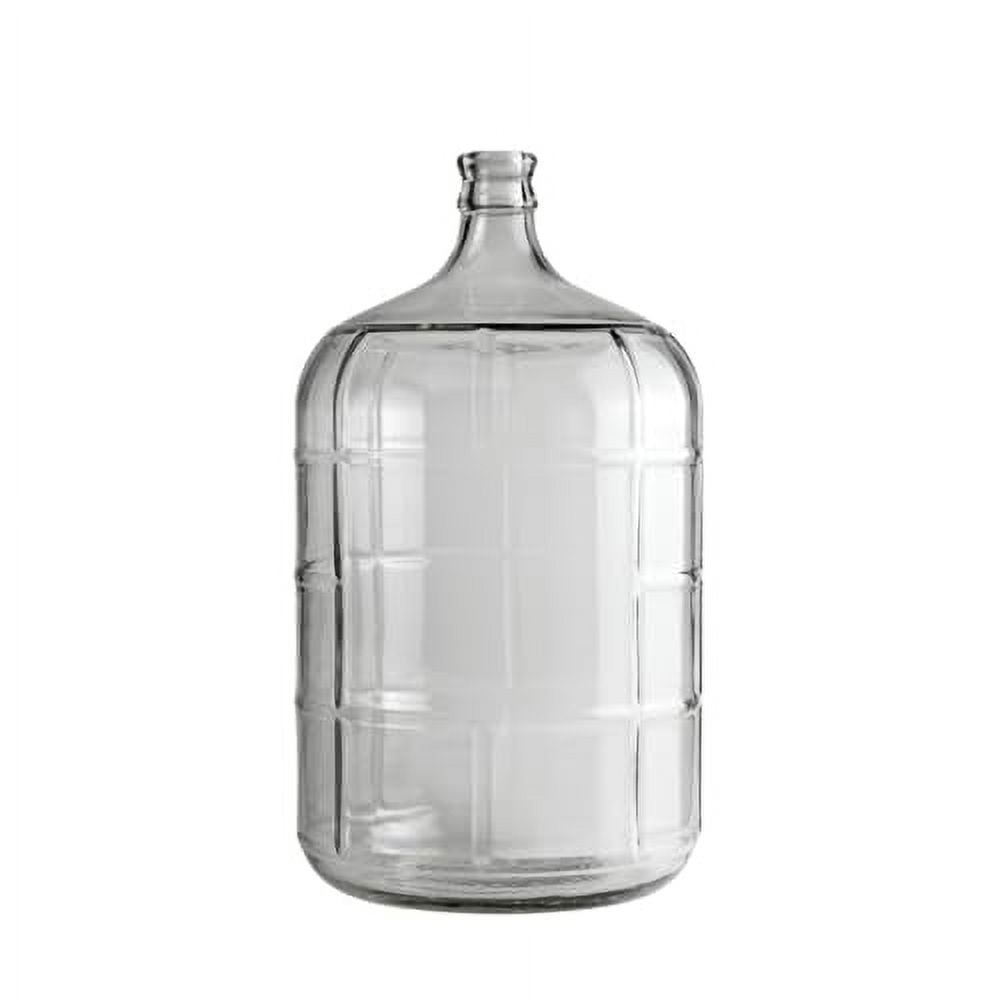 FastRack 5 Gallon Glass Carboy | Made with Italian Glass | Clear | Food ...