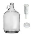 thumbnail image 1 of FastRack Glass Wine Fermenter Includes Airlock, 1 gallon Capacity, clear (B00BEYREIW), 1 of 6