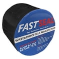 thumbnail image 1 of FastSeal RV Roof Tape Black, 6" x 50' Black RV Tape, RV Sealant Tape for Camper Roof Repair, Trailer Roof Sealant, Stop Camper Roof Leaks, UV-Resistant, Weatherproof and Durable (6" x 50', Black), 1 of 6