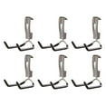 thumbnail image 1 of FastTrack Wall Mounted Garage Storage Utility Multi Hook for Tools, Chairs, Hose, Equipment, and Other Items, Supports 25 Lbs Each (6 Pack), 1 of 8