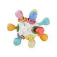 thumbnail image 1 of FastXams Learning Educational Rattle & Sensory Teether Toys for Babies, bBaby Rattles 0-6 months Multicolour Soft Teething Tube, Easy to Clean, Developmental Baby Toys, 1 of 7