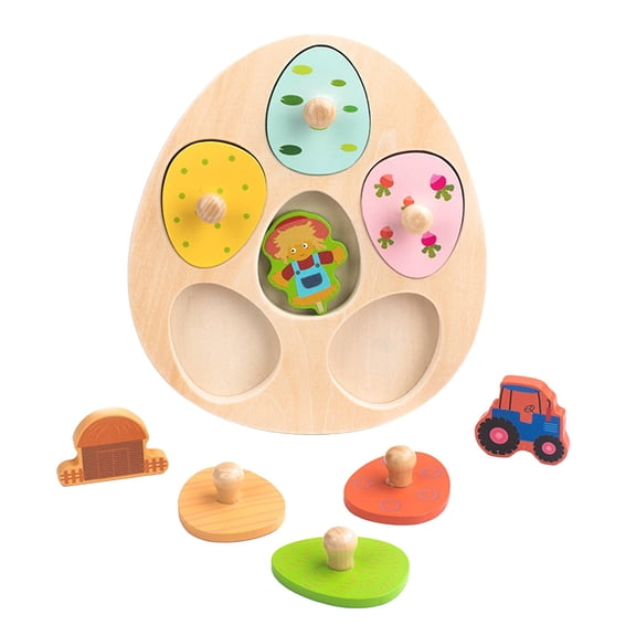 FastXams Montessori Wooden Shape Puzzle for Toddlers 3+ Years Old Early Educational Match Learning Toy Wooden Puzzle Geometric Shape Sensorial Toy for Toddler Shape & Color Sorter