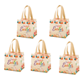 thumbnail image 1 of FastXmas 5PC Easter Gift Bags with Tonge,Spring Non Woven Handbag, 8*8 in Bunny Pattern Gift Bags, Reusable Non Woven Shopping Gift Bag for Shopping Gift Warpping, 1 of 6