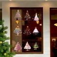 thumbnail image 1 of FastXmas 9 Pcs Christmas Window Clings for Glass Windows, 7.8 x 12 Inch Christmas Style Windows Stickers, Snowflake,Pine Tree,Bells Pattern Window Decal Stickers Decorations for Home Office Shop, 1 of 6
